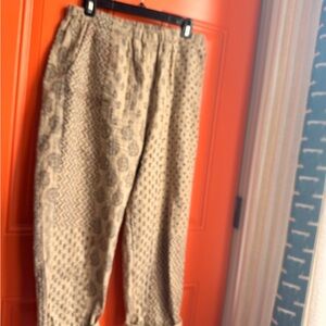 FP Movement by Free People Patterned Beige Joggers